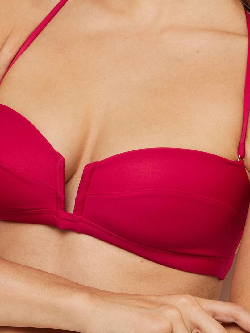 Maillot de bain bandeau Molly   RougeGorge Lingerie   Rouge