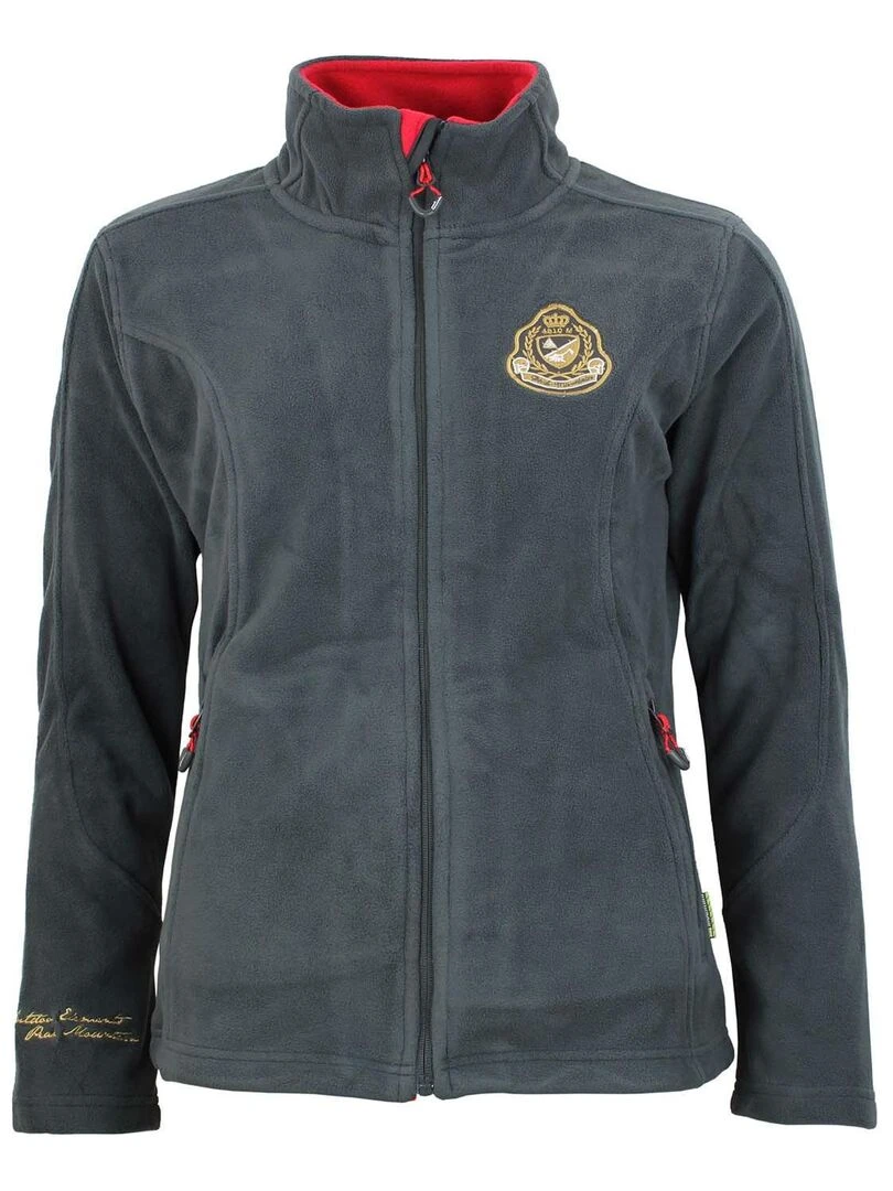 Blouson polaire femme ASAK Gris