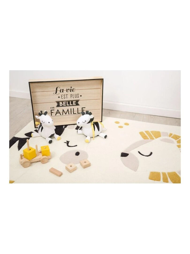 Mini musical en velours blanc   SAUTHON   Blanc