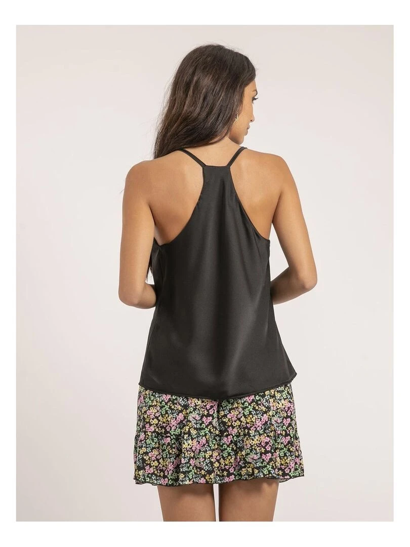 Caraco satin FIDANE Noir