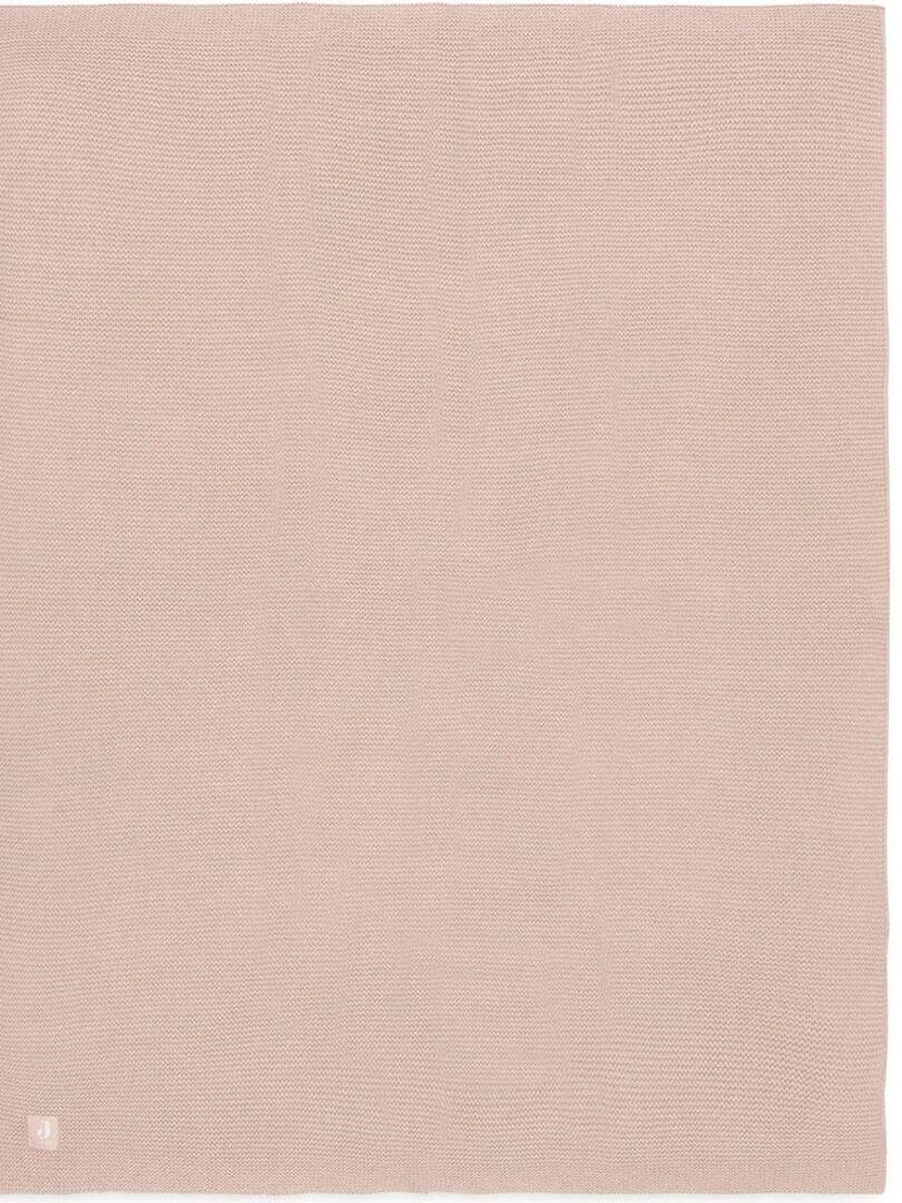 Couverture en tricot Basic Knit Wild Rose (100 x 150 cm)   Rose