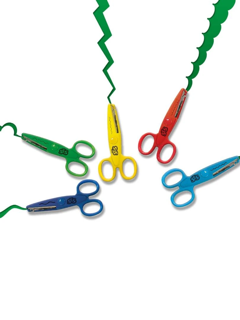 Set de 5 Ciseaux zigzag N/A