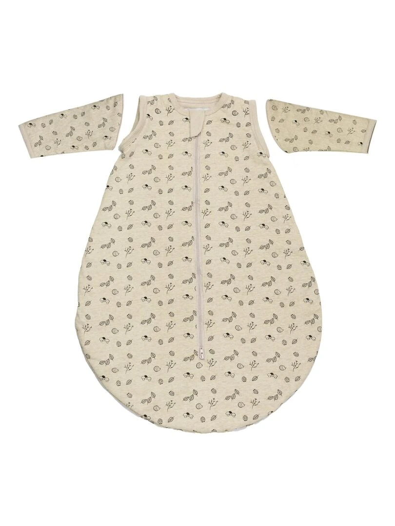 Gigoteuse avec manches amovibles   Beige
