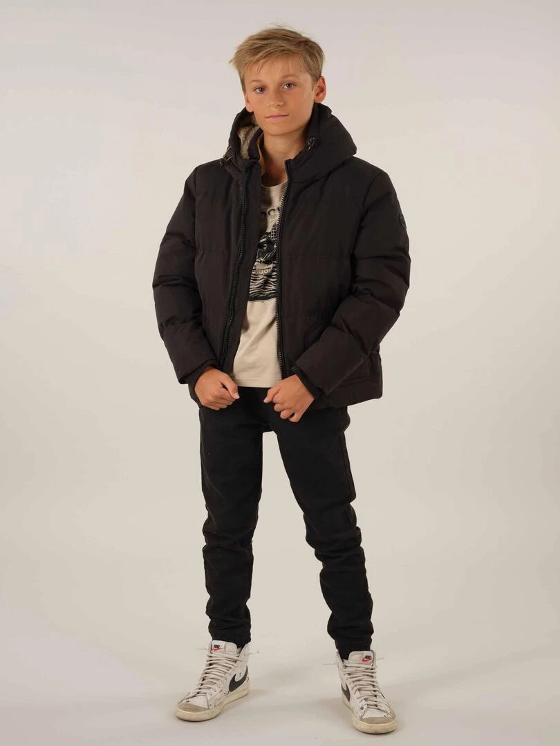 Doudoune à capuche 'Deeluxe' Noir