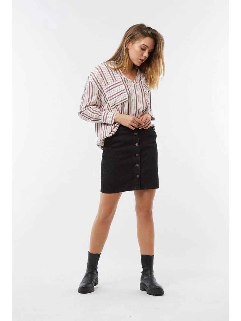 Lee Cooper Jupe coton NELA Noir