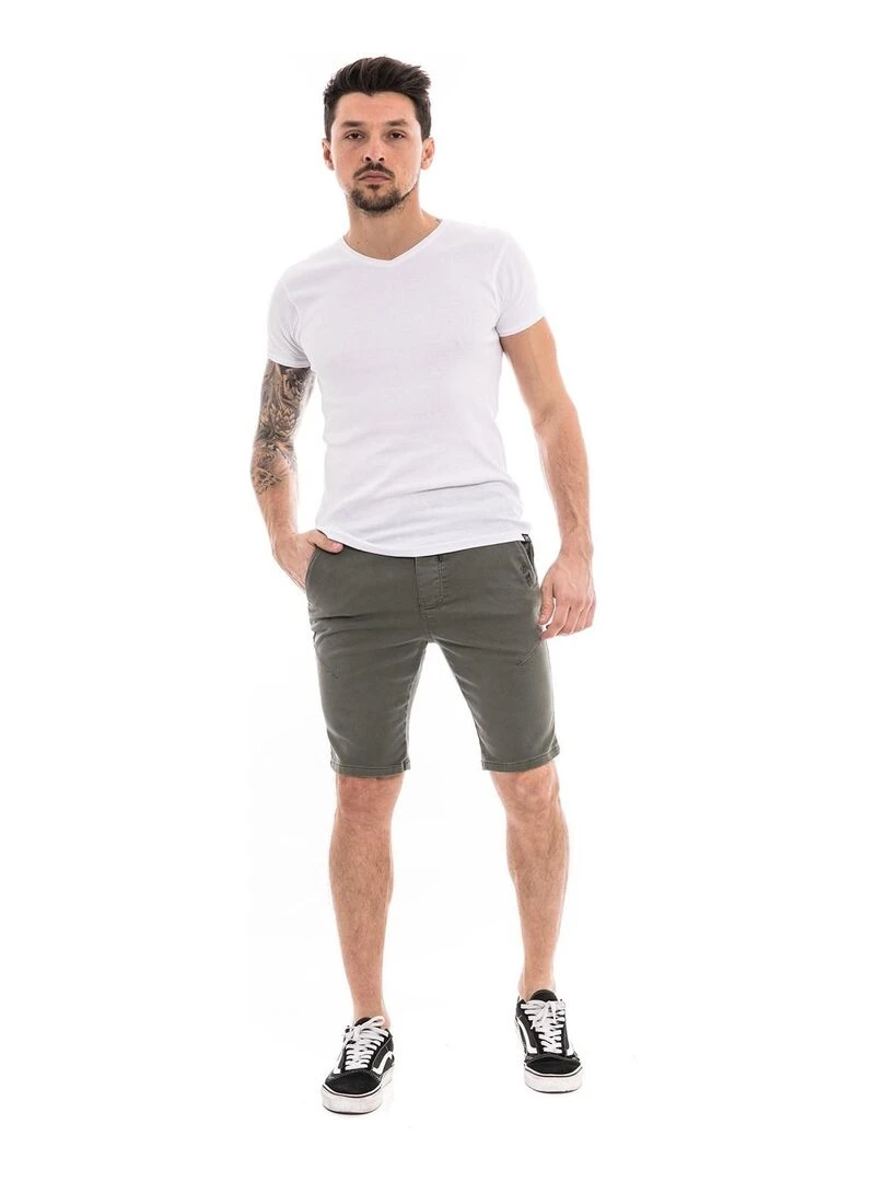 Bermuda slim BETESDA   Kaki