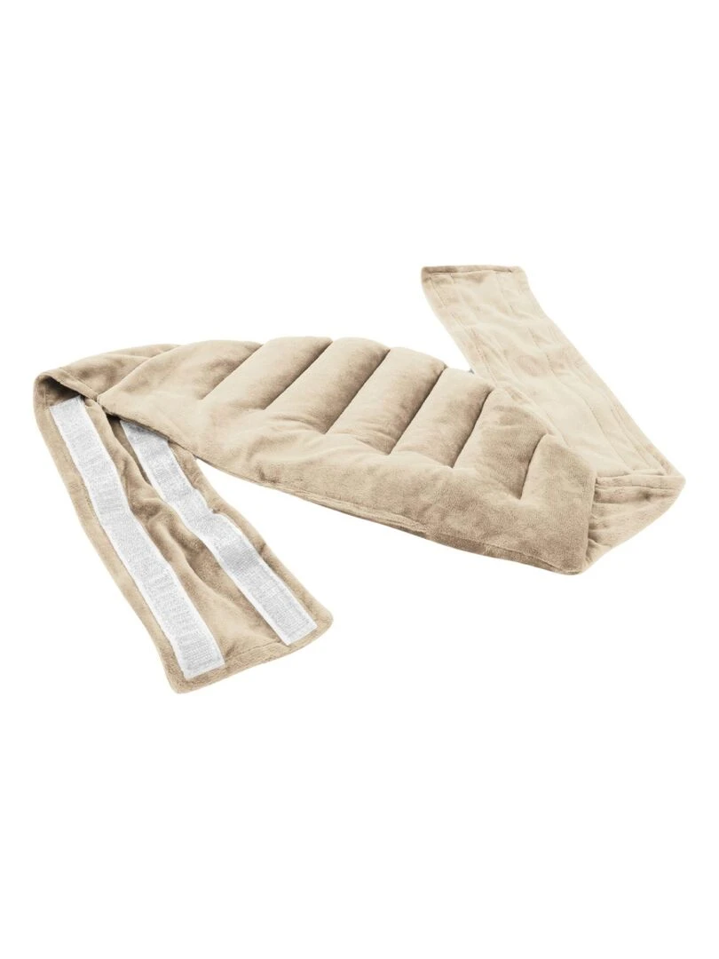 Ceinture lombaire chauffante avec bandes auto agrippantes réglable   Vivezen   Beige
