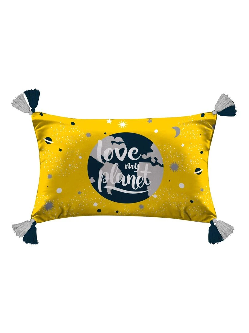 Coussin Astronaute Jaune