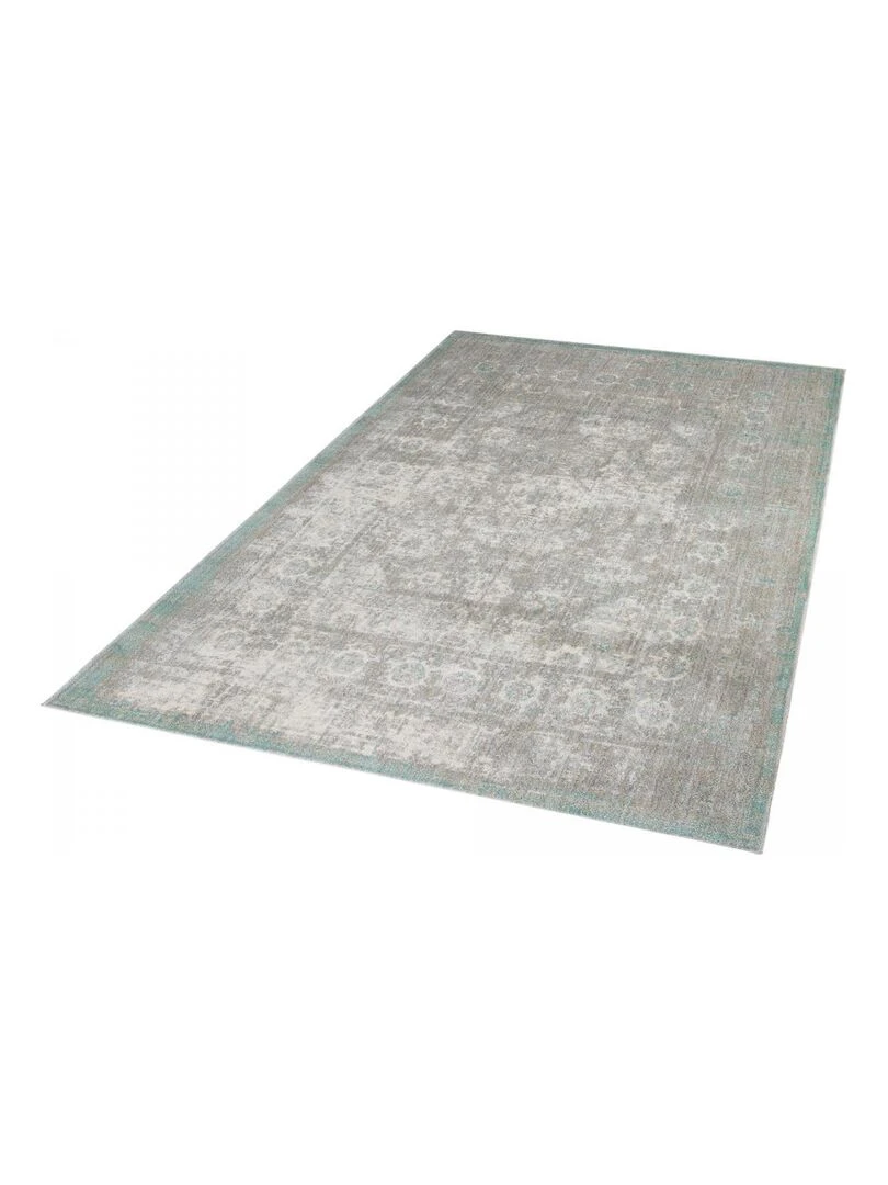 Tapis salon BELANO tissé Gris