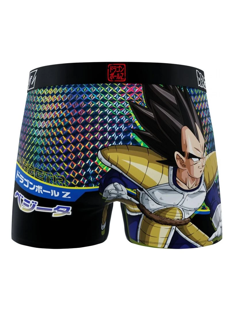 Lot de 6 boxers homme Dragon Ball Z Freegun   Noir