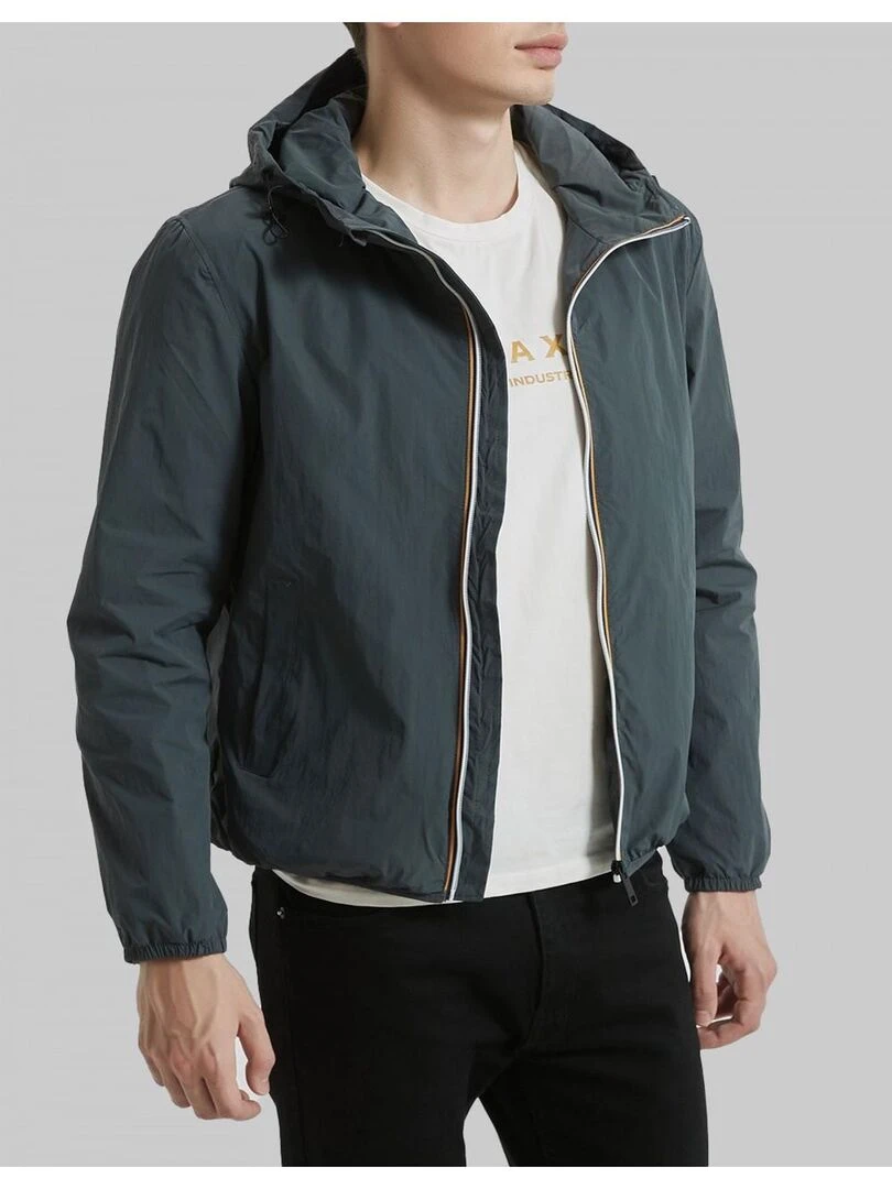 Blouson a Capuche Kebello   Gris
