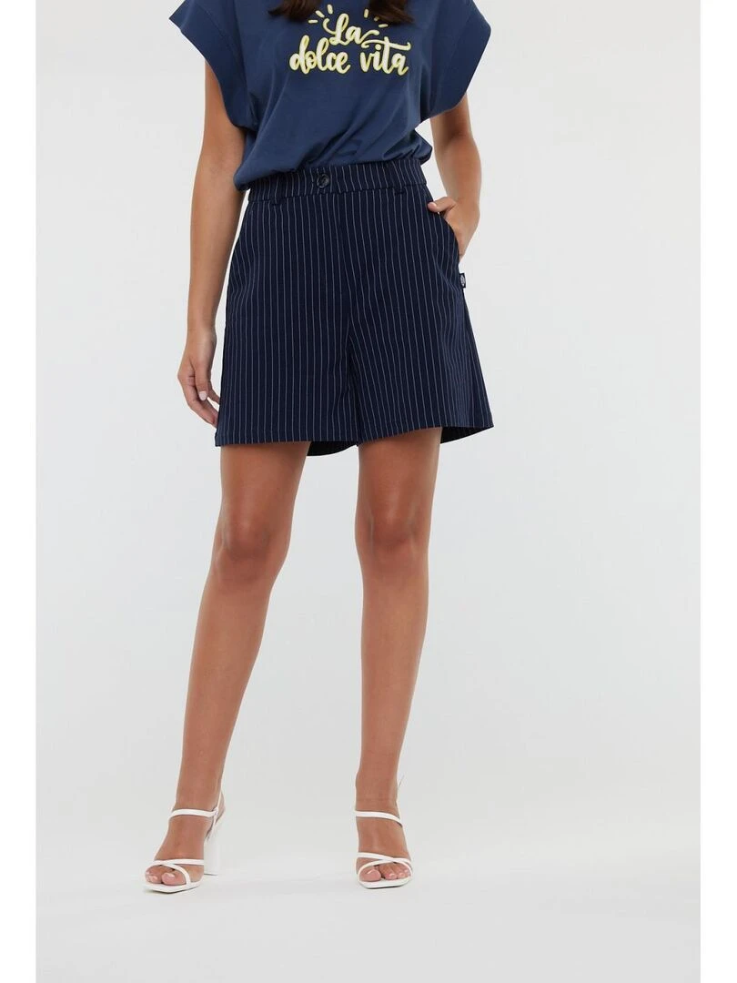 Lee Cooper Short polyester regular NYLIA Bleu marine