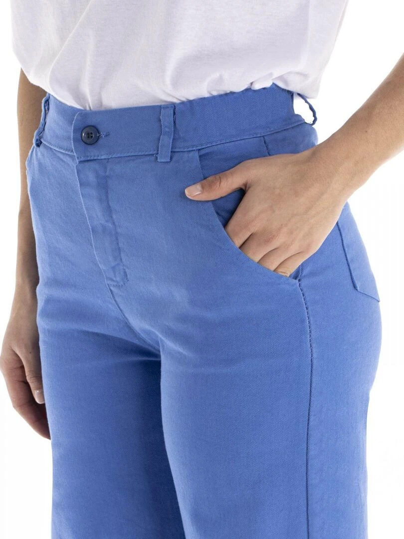 Pantalon PARIS Gérard Pasquier Bleu ciel