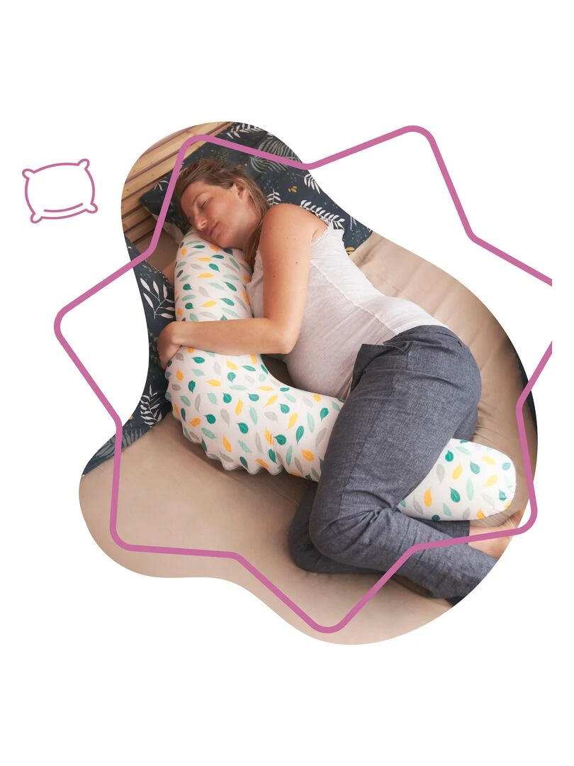 Coussin D'allaitement 'badabulle'   Blanc
