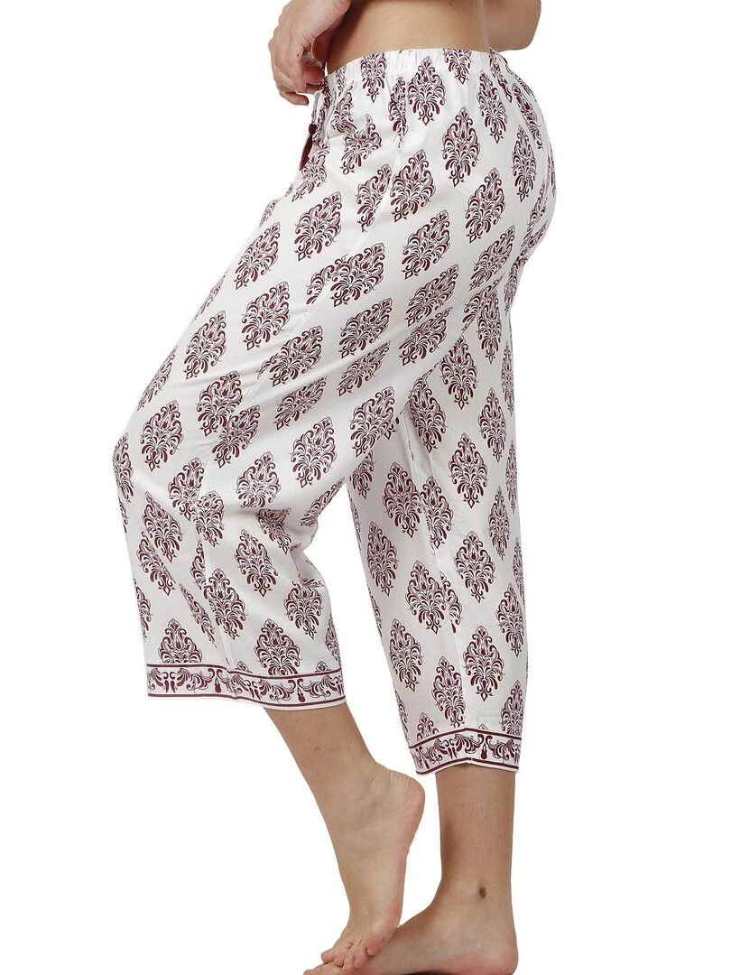 Pantalon de plage Cord   Violet prune