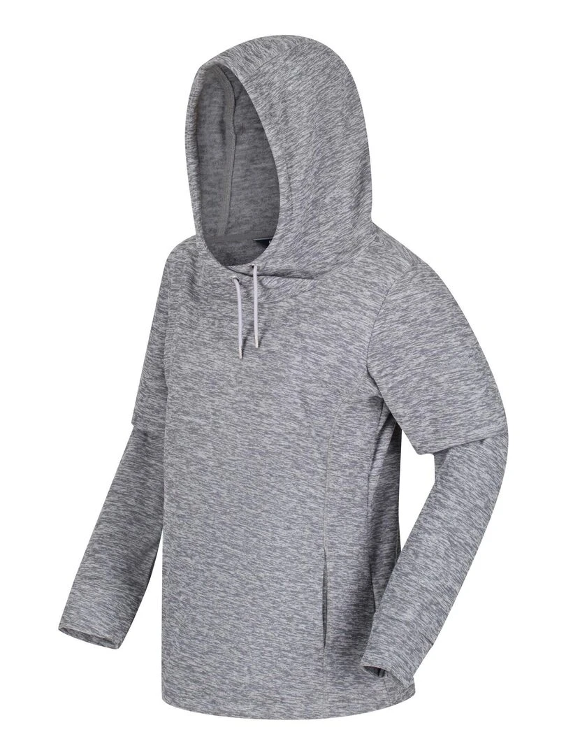 Regatta   Polaire à capuche KIZMIT   Gris Gris clair