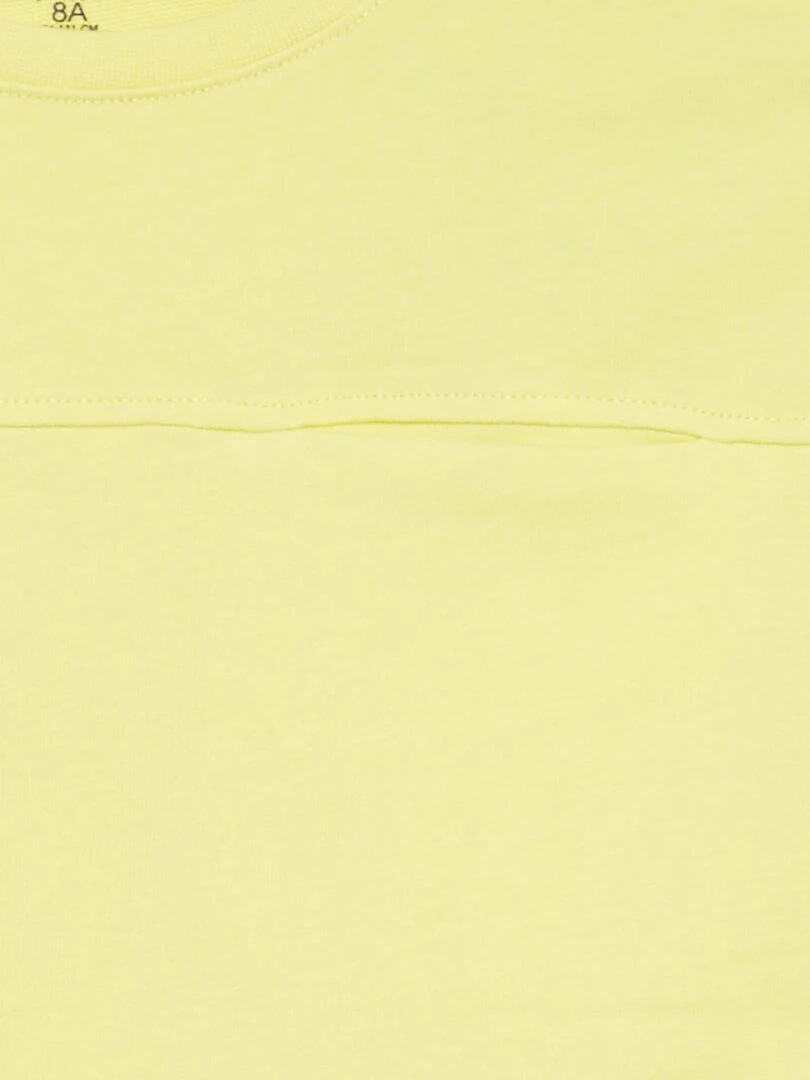 T shirt loose   jaune