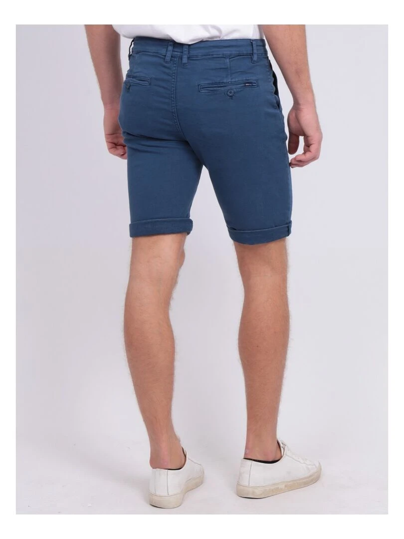 Bermuda chino BAVOLTA Bleu roi