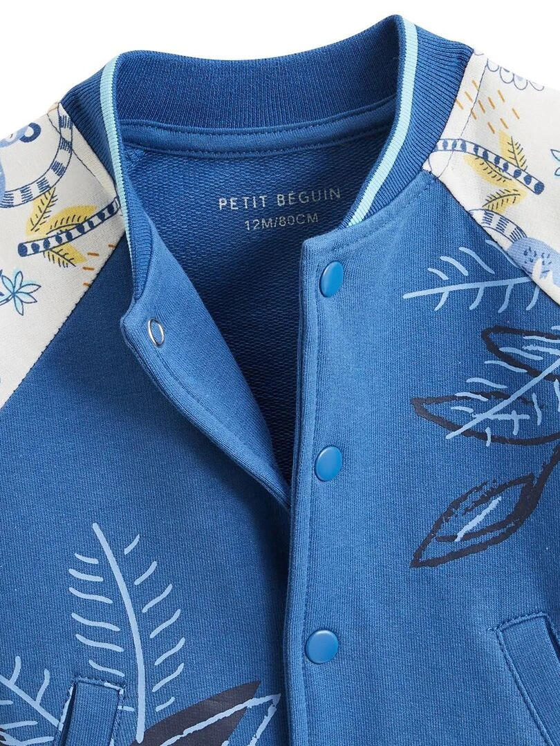 Veste teddy bébé Gamboa   Bleu
