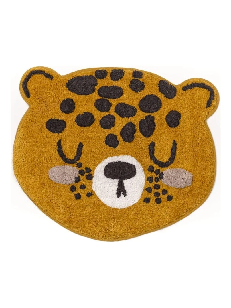 Tapis tufté 'FUNNY LEOPARD' 'TODAY' Marron