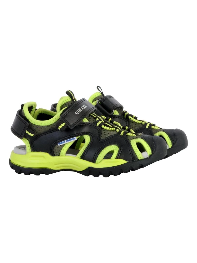 Sandales à Scratch Enfant Geox Borealis   Noir