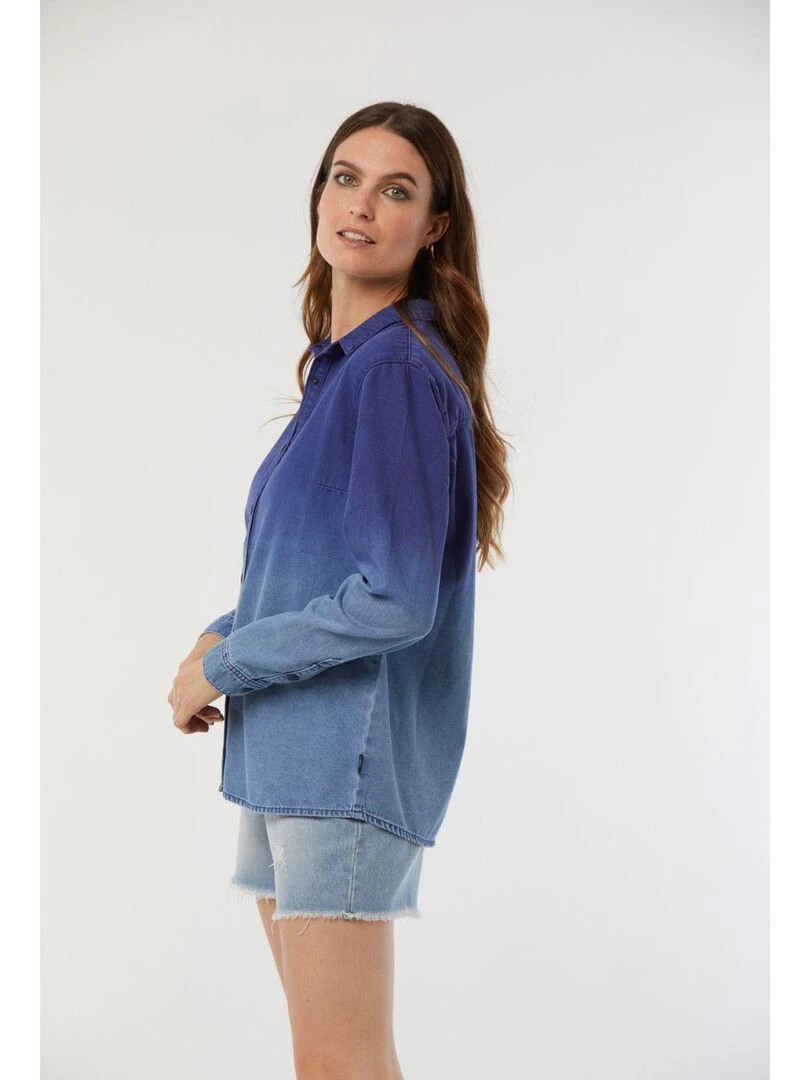 Lee Cooper   Chemise manches longues coton regular DAP   Bleu