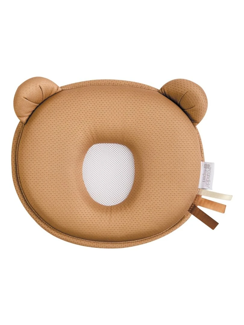 Candide Coussin cale tête bébé P'tit Panda Air+ cassonade Orange