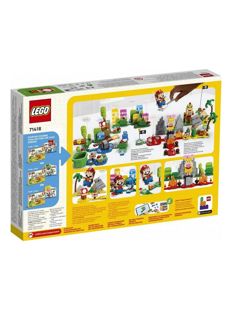 71418 La Boîte Doutils Créative Lego® Super Mario   N/A