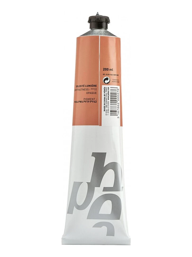Peinture à l'huile fine XL Studio Rose lumineux 200 ml N/A