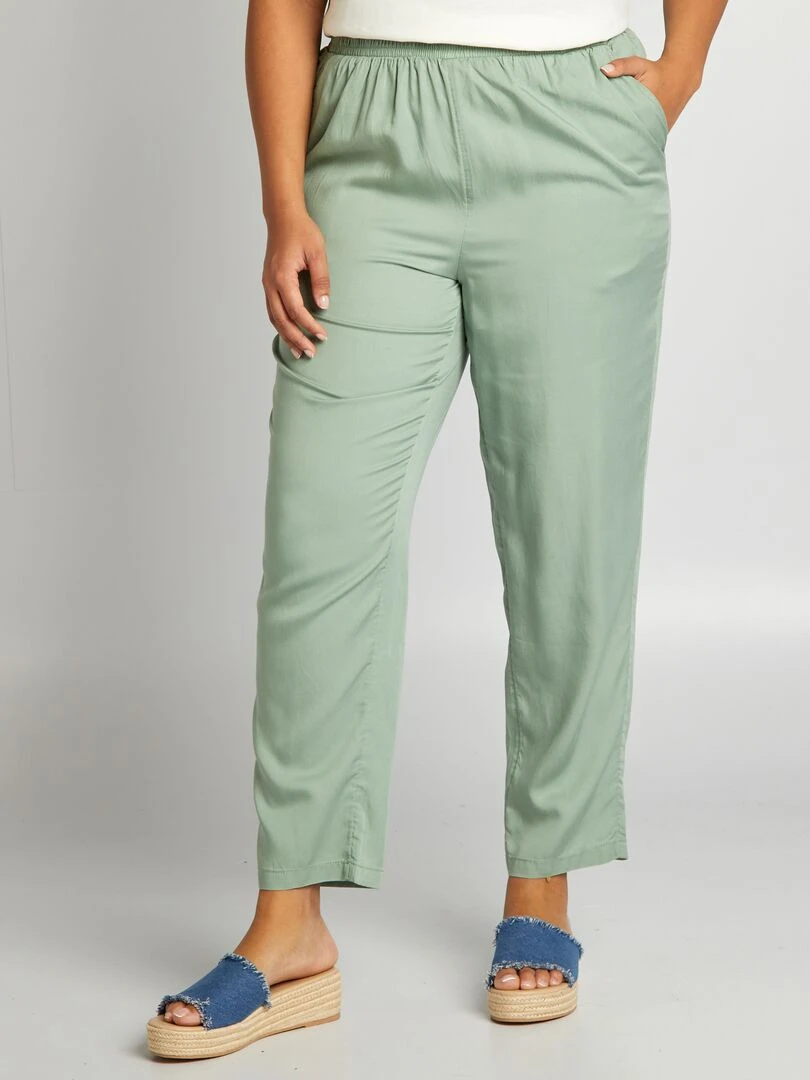 Pantalon léger Vert