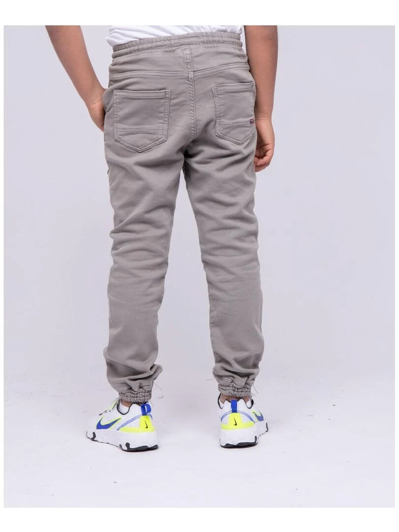 Pantalon battle molleton CLOGO J Gris