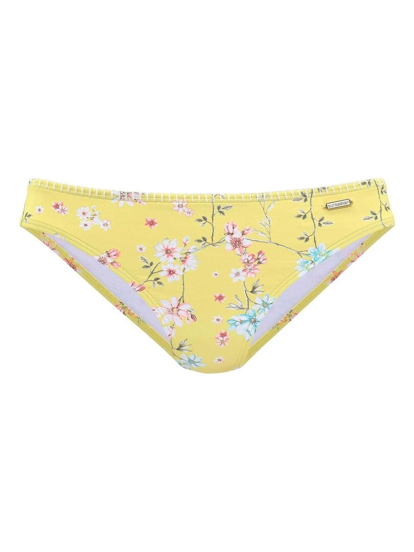 Bas maillot slip de bain Ditsy Jaune