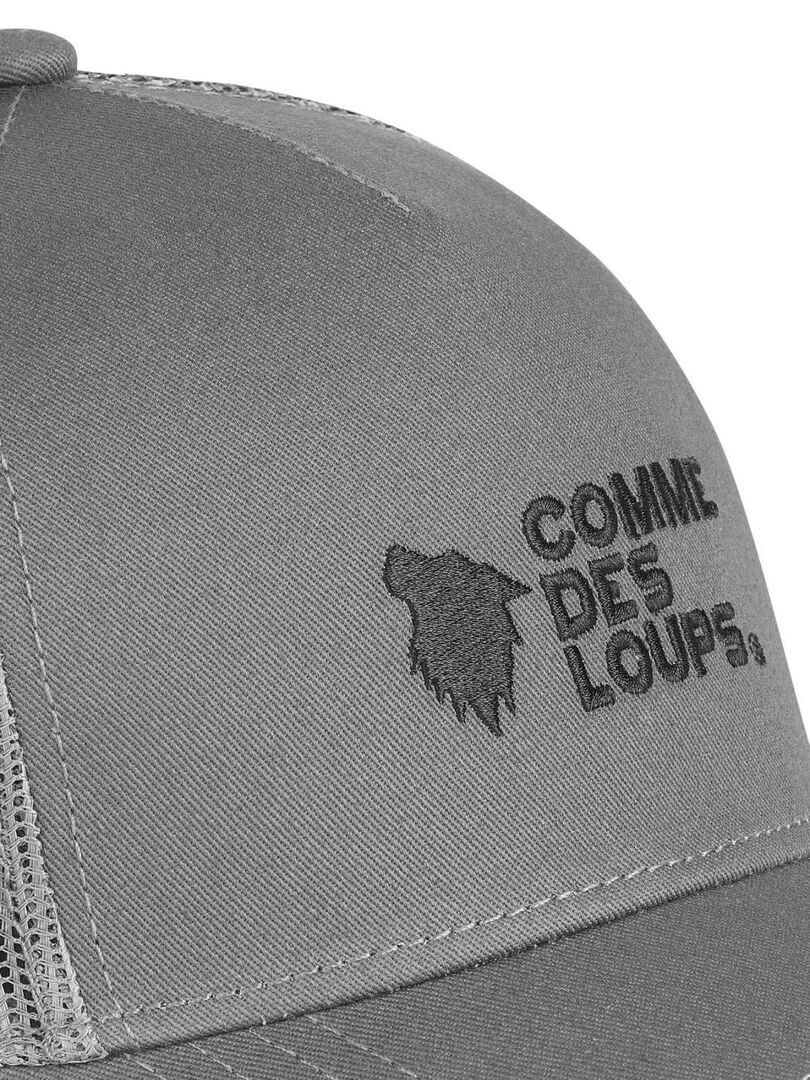 Casquette avec filet uni Class Comme Des Loups   Gris