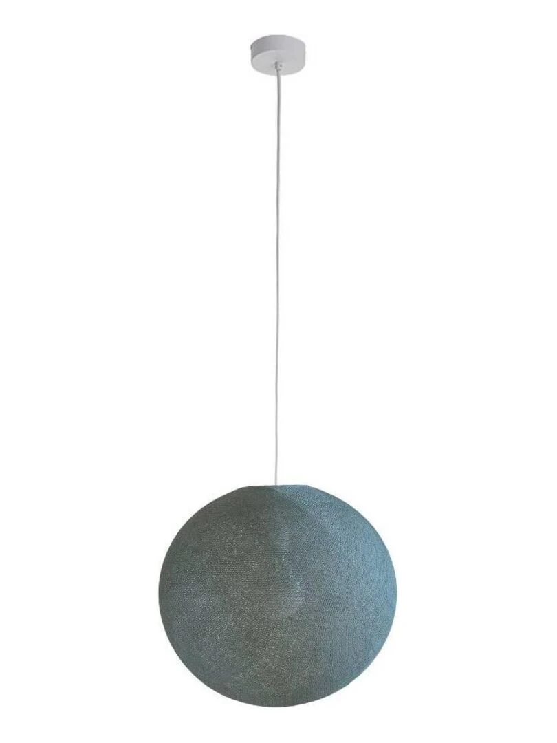 Suspension simple globe 38 cm Vert chèvrefeuille