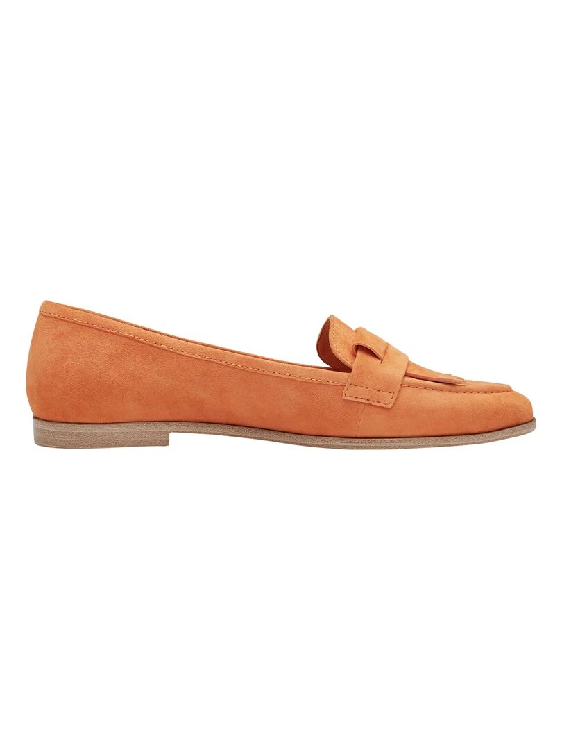 Mocassin Cuir Tamaris Orange