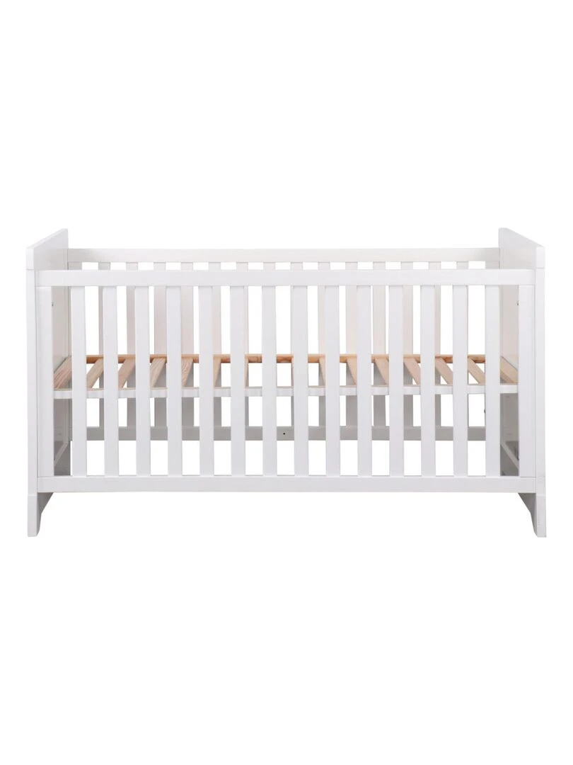Lit bébé évolutif Mona   AKITEN RETAIL   Blanc