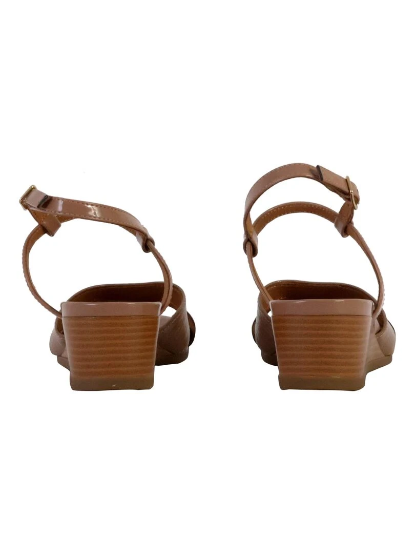 Sandales Compensées à Bride Geox Marykarmen   Beige
