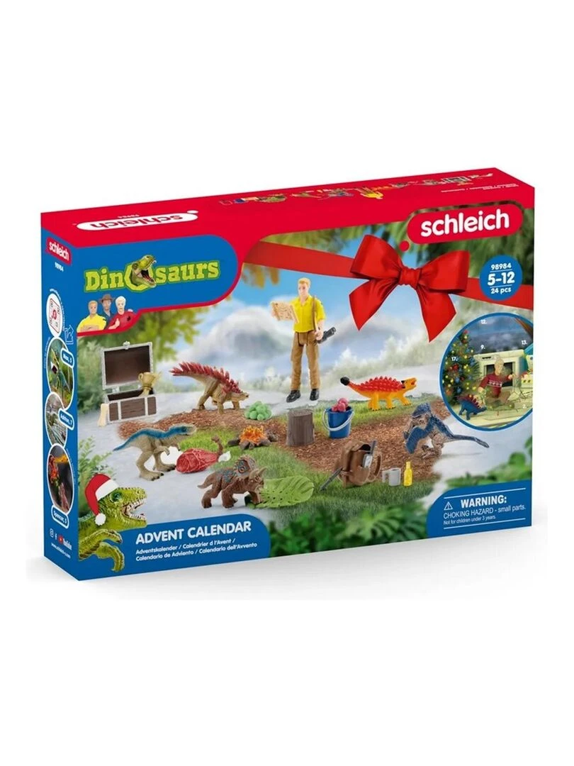 Dinosaurs Calendrier de l'avent 2023 Multicolore