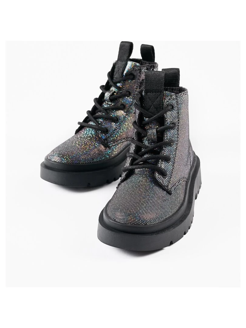 Bottes de motard pour fille   GIRLS N' ROSES   Violet