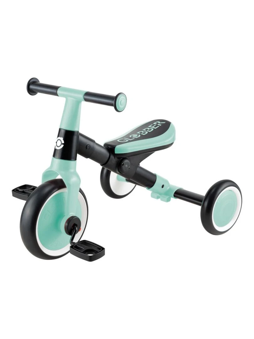 Learning Bike Trike 2 En 1 Evolutif Pastel Menthe / Noir N/A