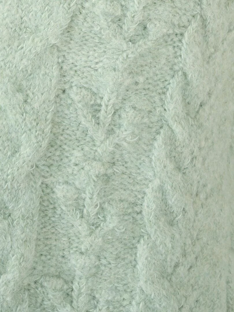 Gilet jeu de maille fantaisie Thermolactyl   Damart   Vert jade