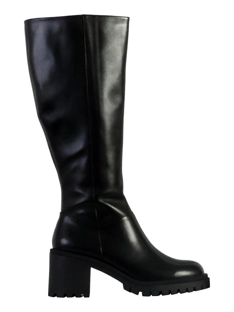 Bottes Cuir Emilie Karston Alia   Noir