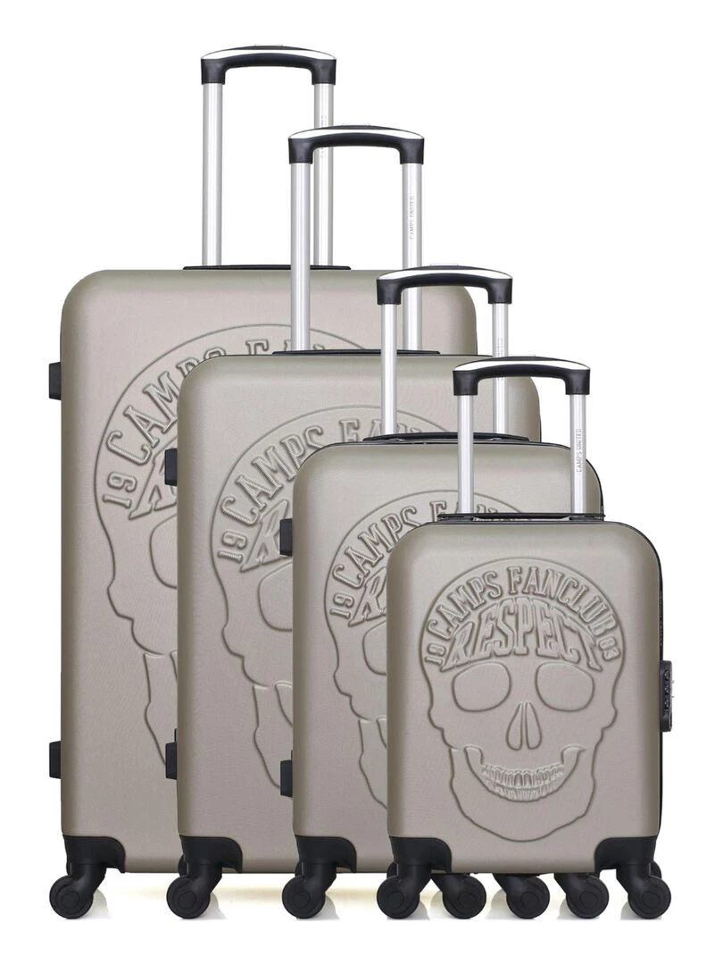 CAMPS UNITED SET DE 4 ABS CORNELL M 75 CM Beige