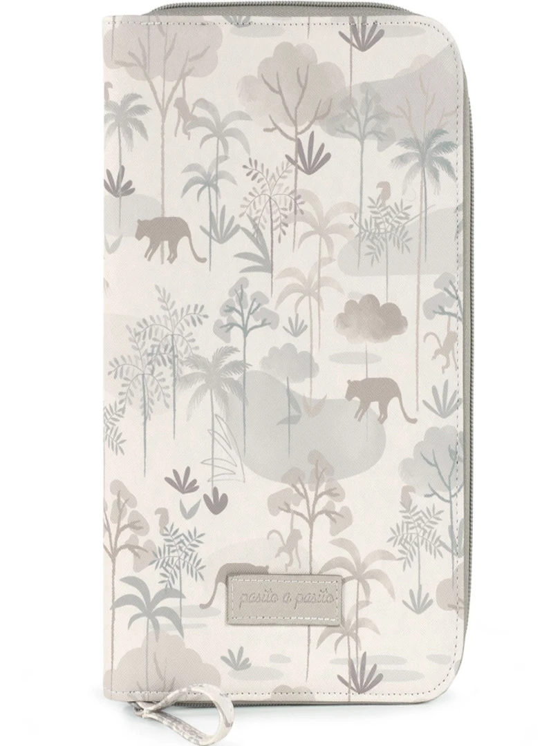 Protège carnet de santé Serengueti Gris