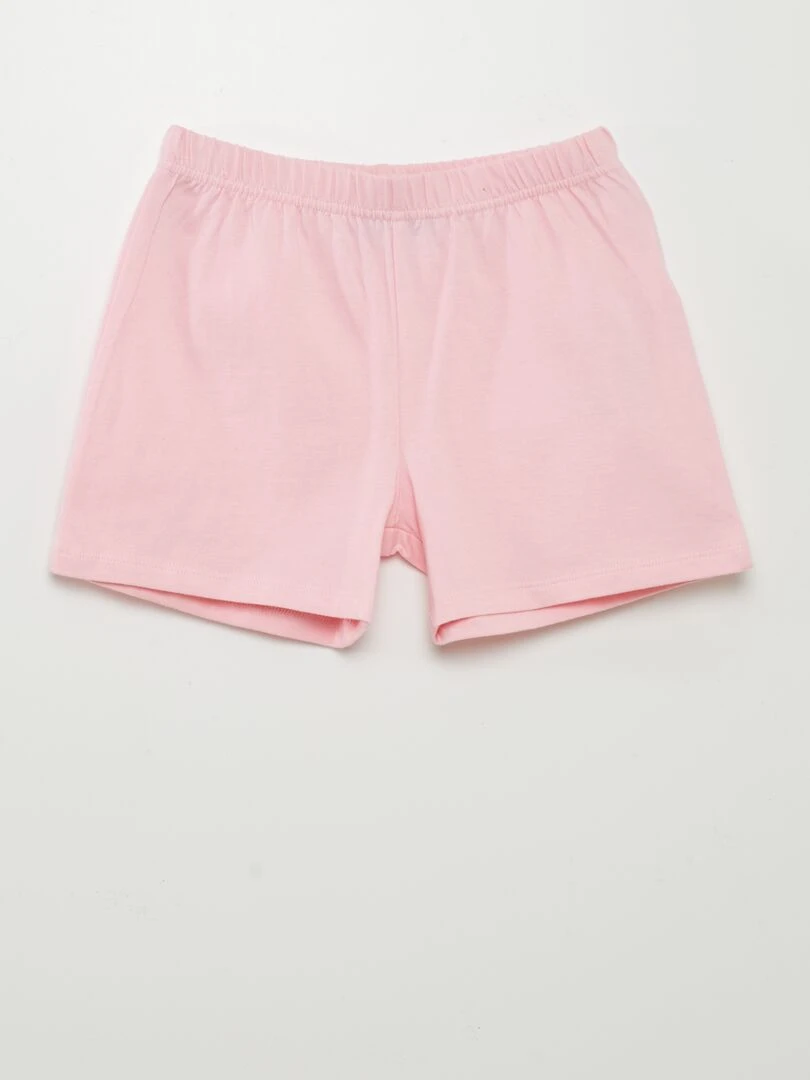Ensemble de pyjama : short + débardeur 'Harry Potter'   2 pièces   Rose