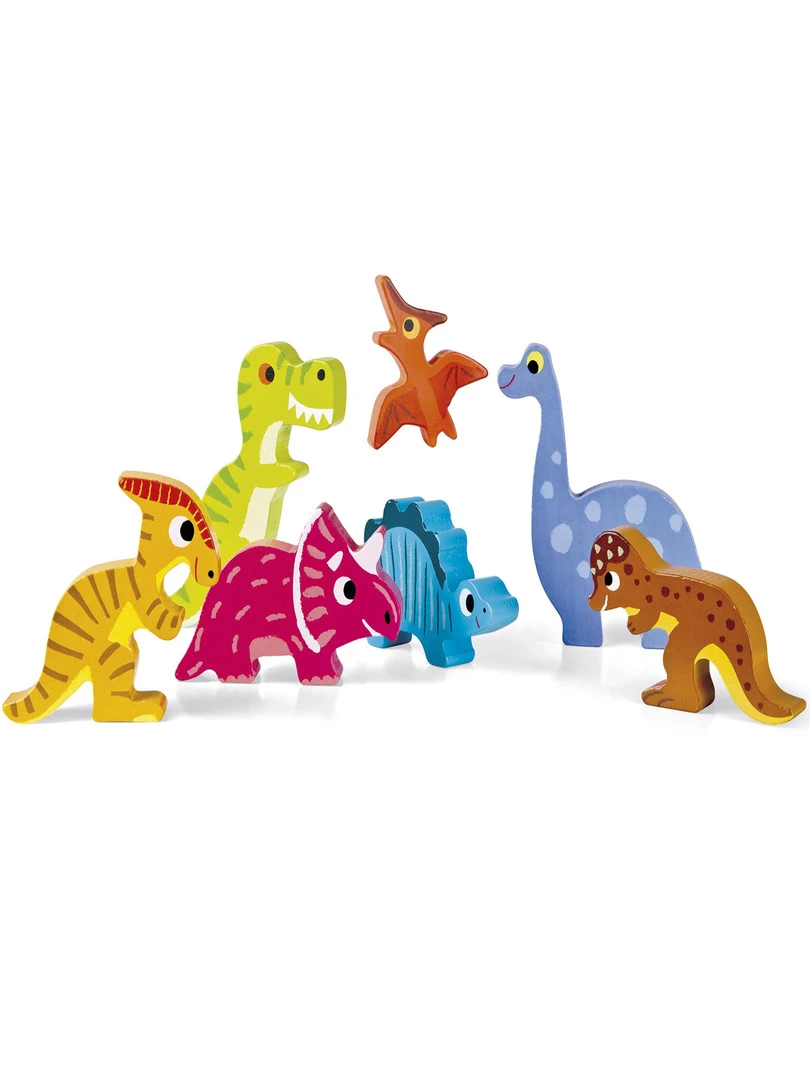 Puzzle À Encastrement Chunky Dinosaures (7 Pièces) N/A