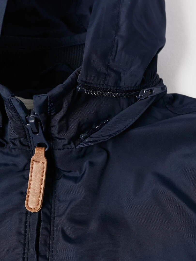Manteau avec Capuche Amovible pour Garçon  ATLANTIC COMPANY   Bleu