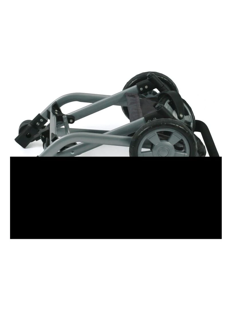 Mika Poussette Combinée Pour Poupée Etoiles Gris   N/A