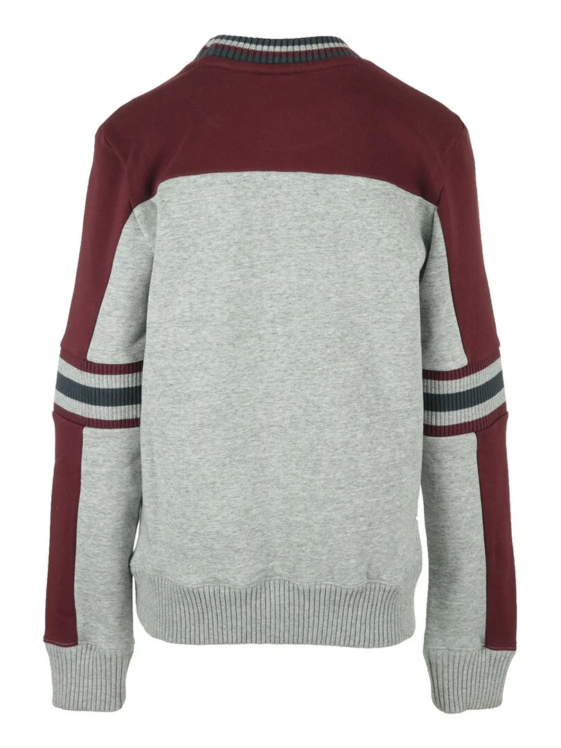 Champion Crewneck Sweatshirt Gris Bordeaux