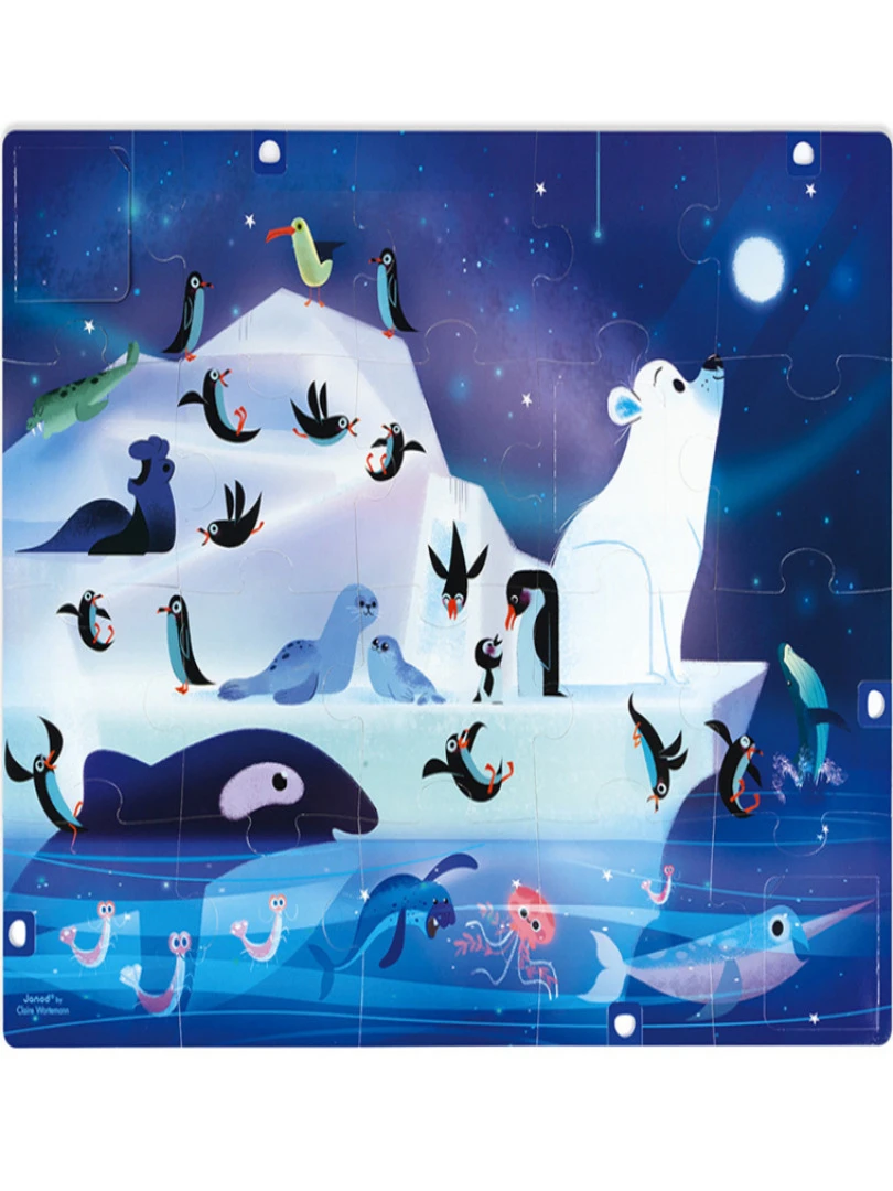 Puzzle Surprise À Volets A La Belle Étoile (20 Pièces) N/A